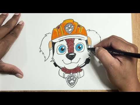 How to draw Zuma - Paw Patrol. || Easy drawing