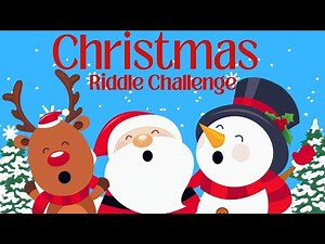 Riddle for Kids 🎄 Fun Holiday Puzzles! (Test Your Brain!)