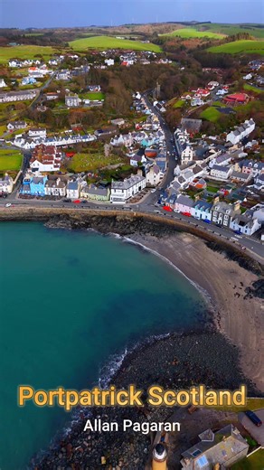 Portpatrick is a village and civil parish in the historical county of Wigtownshire, Dumfries and Galloway, Scotland. It is located on the west coast of the Rhins of Galloway. #portpatrick #dumfriesandgalloway #dumfries #visitscotland #uk #ukreels #unitedkingdom #scotland #scotlandtravel #scotlandexplore #scotlandphotography | Pagaran Allan