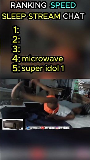 TOP 5 FUNNIEST SPEED SLEEP STREAM MOMENTS 😂💤