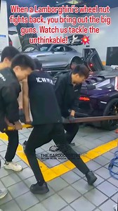 334 reactions · 14 comments | Ever seen a Lamborghini's wheel nut so...