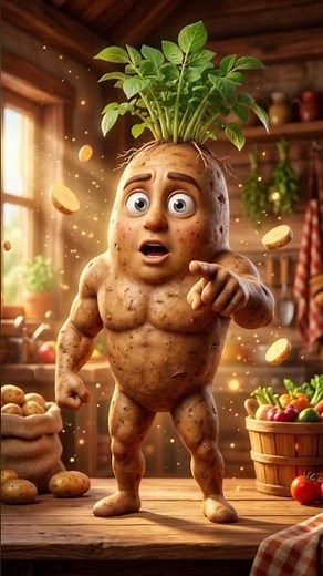 Potatoes Aren't Unhealthy… Here's the Truth! 🥔 | #PotatoFacts #FoodFacts #ViralShorts #USA