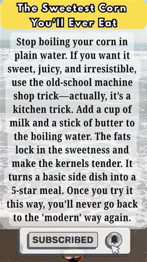 Grandma’s Old School Corn Boiling Trick #funny #classicjokes #jokes