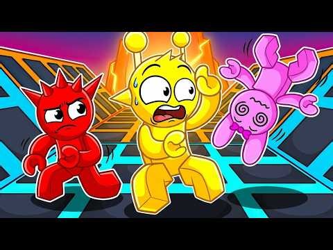 We Built a HUGE Trampoline Park in 24 Hours in Roblox!