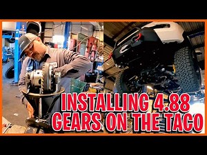 How to install 4.88 or 5.29 Gears on a 2022 Toyota Tacoma eps14 Much Better Driving Performance.