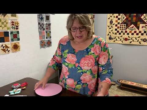 Capi shares her English Paper Piecing Pin Cushions techniques!