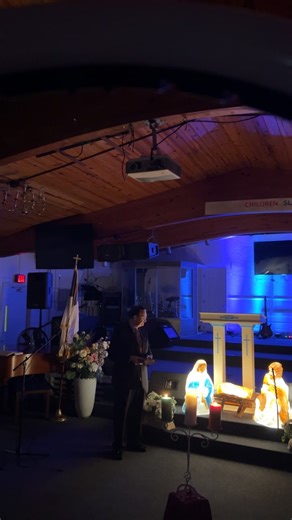 Candlelight service Christmas Eve Christ Light Source Church Thanking God that Jesus came changing the whole world | Christ's Light Source Church