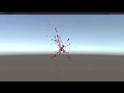 ( Mesh effect ) Blood Spray in Unity 5.4