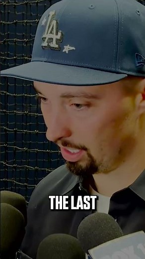 Blake Snell on his performance in Dodgers loss #mlb #baseball #worldseries