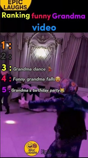 Ranking 5 : 👵🤣 Funniest Grandma Moments Ever | Try Not to Laugh