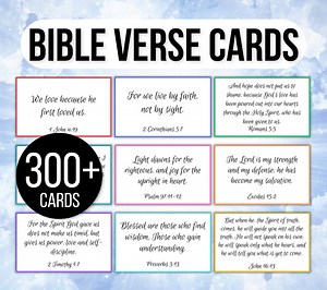 Scripture Cards, Bible Verse Cards, Bible Scripture Cards, Women's Ministry Bible Verses, Inspirational Scripture Cards, Christian Bible - Etsy