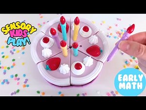 Let's Play Birthday Party! Count, Add and Subtract by Sharing! Learn Math Through Play!