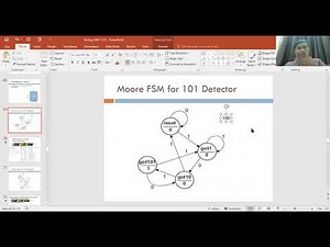 Verilog code for Moore machines