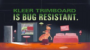 Kleer PVC Trimboard is GREAT for you... only bugs would disagree! Learn more: http://bit.ly/KleerLumber | Westlake Royal PROS