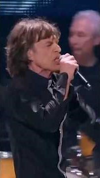 The Rolling Stones sing their iconic song It's Only Rock 'n' Roll But I like It pt1