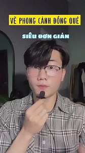 Vẽ Phong Cảnh Đồng Quê Siêu Dễ