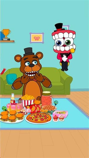 🍔 Freddy Ate TOO MUCH… Now He Must Survive! | FNAF | #fnaf #animation