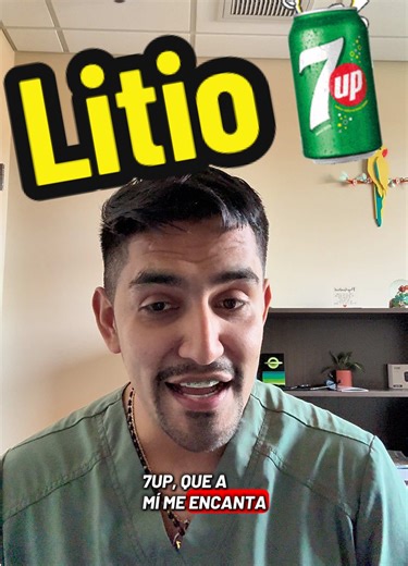 Que es el litio y para que sirve? Pues hay que aprender 🤓 #litio #bipolar #mania #parati #7upthinkfresh