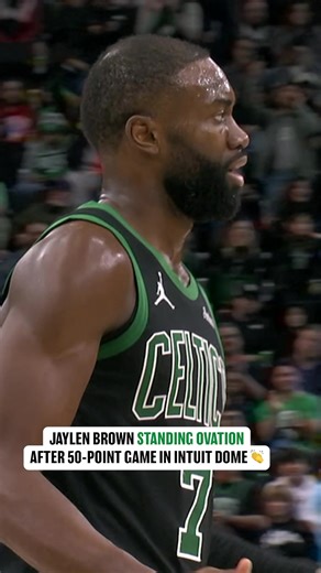 Jaylen Brown getting MVP chants in LA 🤩 | Jaylen Brown