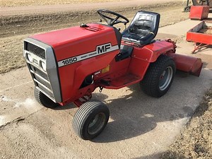 Massey Ferguson 1650 Garden Tractor With Roto Tiller & Mower Deck | Other