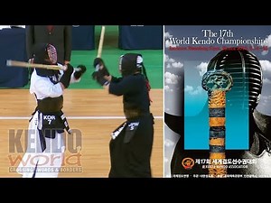 17WKC Men's Team Final: Korea vs. Japan - 17th World Kendo Championships (2018)
