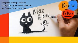 2.2K views · 32 reactions | Hooray! It's Friday, which means we have another super BookTrust HomeTime treat from our brilliant Illustrator in Residence Ed Vere. Today, Ed's teaching us how to draw Max and Bird! It's one of our favourite books, so grab some paper, have a go, and make sure you share your doodles with us. You can find lots more fun stuff at https://www.booktrust.org.uk/hometime | BookTrust | Facebook