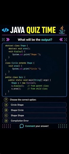 Java Quiz Challenge 🔥 Can You Predict the Output?