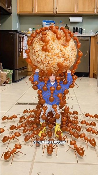 When An Ant Finds A Crumb 🤣 #shorts #relatable