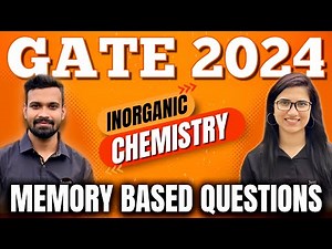 GATE 2024 Chemistry Solutions | Memory Based Questions | Answer Key|Exam Analysis Chemistry |Review