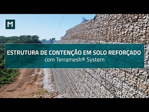Estrutura de Contenção em Solo Reforçado com Terramesh® System - BR-163, Mato Grosso I Brasil