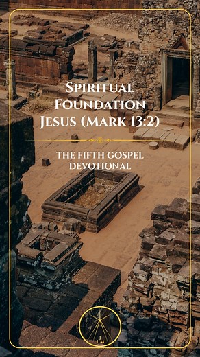 Join this morning devotional as we study the teachings from the Gospel of Jesus, focusing on the difference between material and spiritual foundations. Let us reflect on what kind of legacy we want to leave in this world. #morningdevotional #devotional #thefifthgospel #JesusChrist #Christianlife #spiritualgrowth #SpiritualLife #spiritualperfection #perfection #legacy | Nicholas de Paiva | Facebook