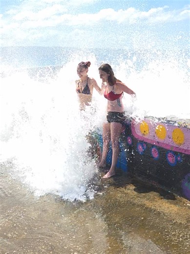 Yaaaaay!!! Crash Boat Beach — Aguadilla, Puerto Rico 🇵🇷 Real life. Real vibes. Real Crash Boat. More Aguadilla-only content → @aguadilla00603 Original Crash Boat/Aguadilla music by Ai Am De Stón 🎶 #crashboat #crashboataguadilla #aguadilla #puertorico #fyp