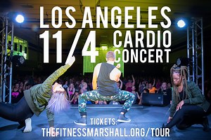 Los Angeles we are bringing a Cardio Concert Experience to you this weekend, Saturday November 4th!! Tickets available at link in comments, be sure to tag your LA friends!! | The Fitness Marshall