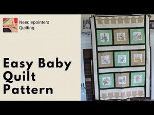 Easy Baby Crib Quilt Pattern