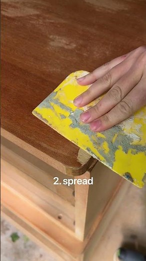 How to Use DAP Plastic Wood Filler - Demo and Step by Step #diy #woodworking #woodfiller
