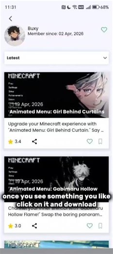 How to make your minecraft homescreen look way better