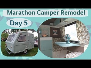 Day 5 Marathon Camper Repair // 1987 Cadet // Predom // Freedom Microlite // n126