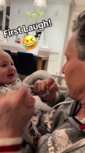 Of course, it is at my face’s expense. #prestonjourney #laugh #laughter #baby #babylove #babylaugh