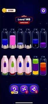 Magic Sort: Ultimate Level 149 Walkthrough (All Secrets & Strategies) #games #game #gaming