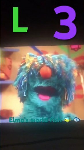 L 3 Elmo’s world fish 🐠 🐟