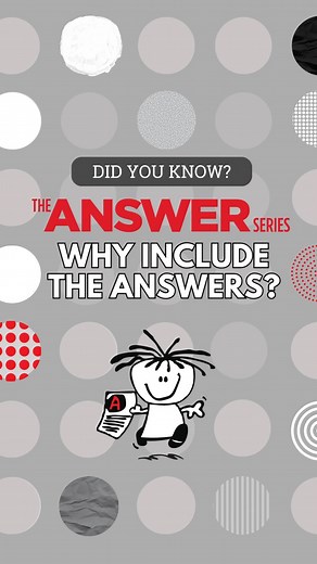 Let us tell you why the inclusion of answers in our books better prepares TAS users for exam success. | The Answer Series - Study Guides