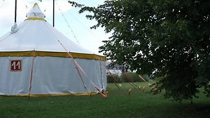 the tent in which the circus performs