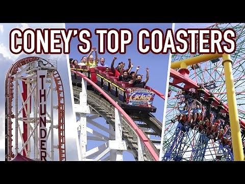 The Classic Rides of Luna Park & Deno's Wonder Wheel! Coney Island New York Vlog