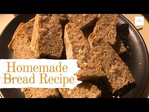 Wheat Flour Bread | Bread Recipe | Healthy, Quick, Easy, Delicious (No Kneading)