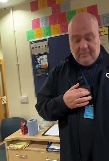 I will film you now but you can’t film me