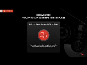 How to automate workflows with Falcon Fusion and Real Time Response