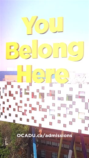 At OCAD University, one degree equals endless career paths. Learn more at OCADU.ca/Admissions. | OCAD University