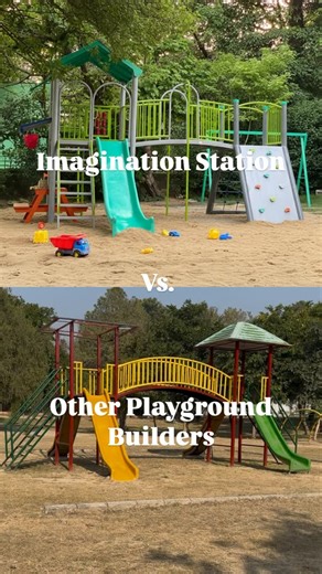 Imagination Station- Play Design Studio on Instagram: "Where playground equipment is designed and built with purpose #playground #park #kidsrecreation #activekidsarehappykids"