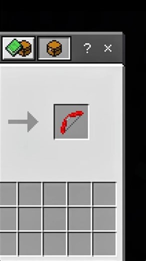 crafting Lava bow moment #minecraft #shorts #youtube