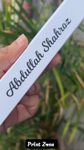 Customised Metel name Engrave pen with engrave Box 🎁 #collection #viralreelsfb #collection #viralreelsfb #birthday #food #foryoPrint zone Everyone | Print zone